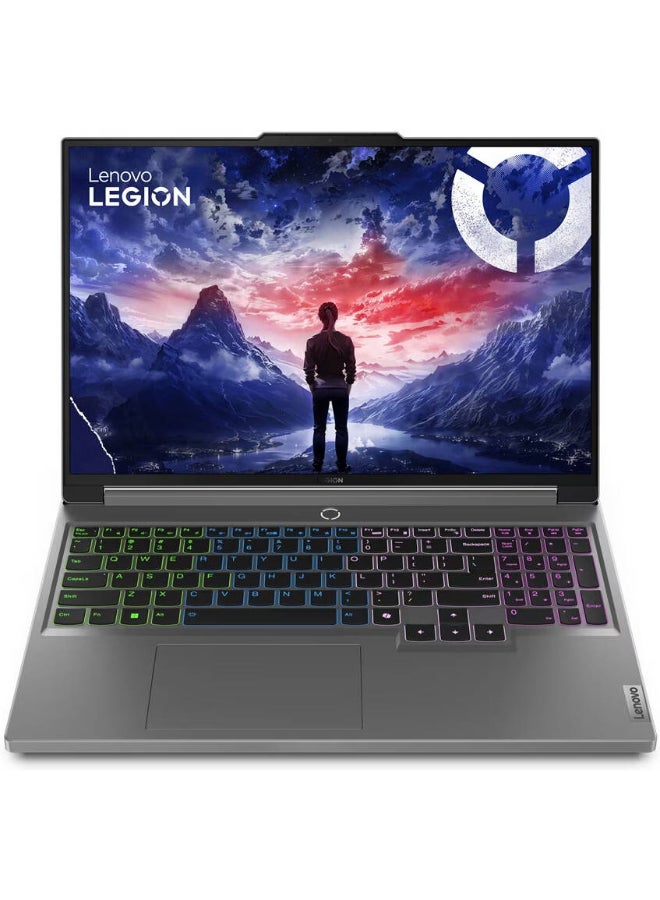 Legion 5 16IRX9 Gaming Laptop With 16-Inch Display, Core i9-14900HX Processor/32GB RAM/1TB SSD/8GB Nvidia GeForce RTX 4060 Graphics/Windows 11 English/Arabic Luna Grey