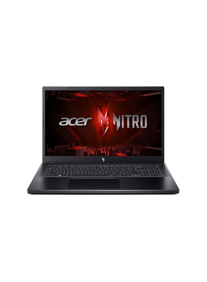 Nitro V 15 2023 latest Gaming Laptop With 15.6-inch Display, Core i5-13420H Processor/16GB DDR5 RAM/512GB SSD/4GB NVIDIA RTX 2050 Graphics/Windows 11 English Obsidian Black