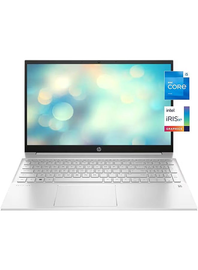 Pavilion 15 Laptop 15.6-Inch FHD Display, Core i5-1335U Processor/16GB RAM/1TB SSD/Intel Iris XE Graphics/Windows 11 English Silver