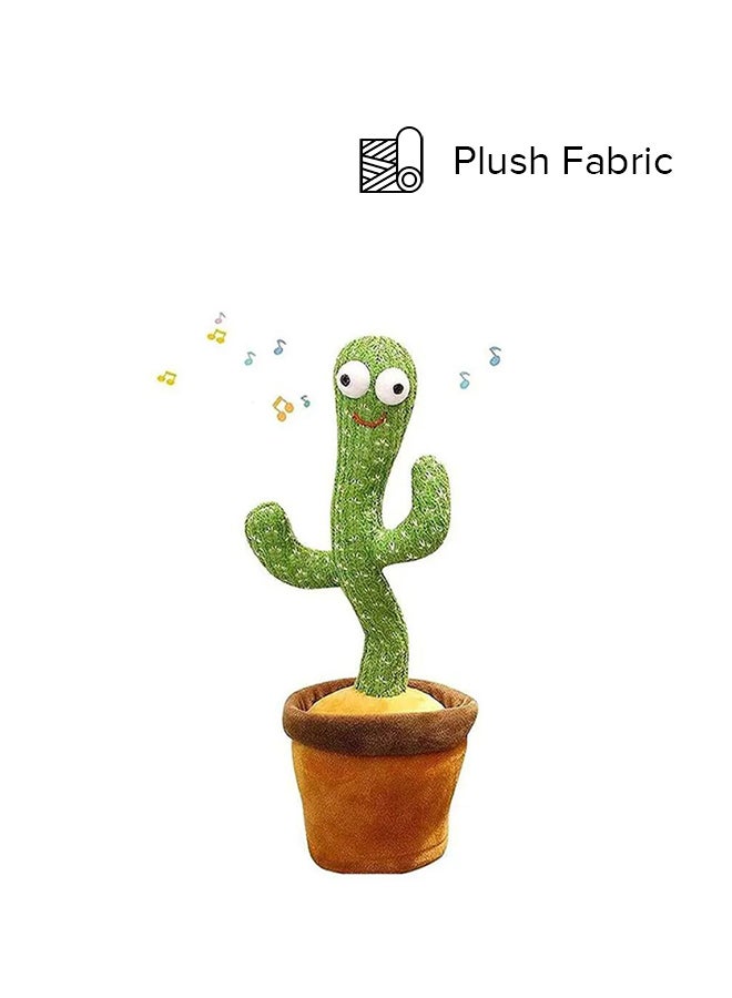 Electric Dancing Cactus Plush Toy