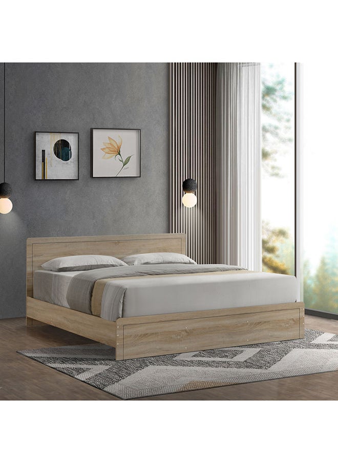 Oasis Queen Bed 204x87.6x154.8 cm, Mattress Size - 150x200cm